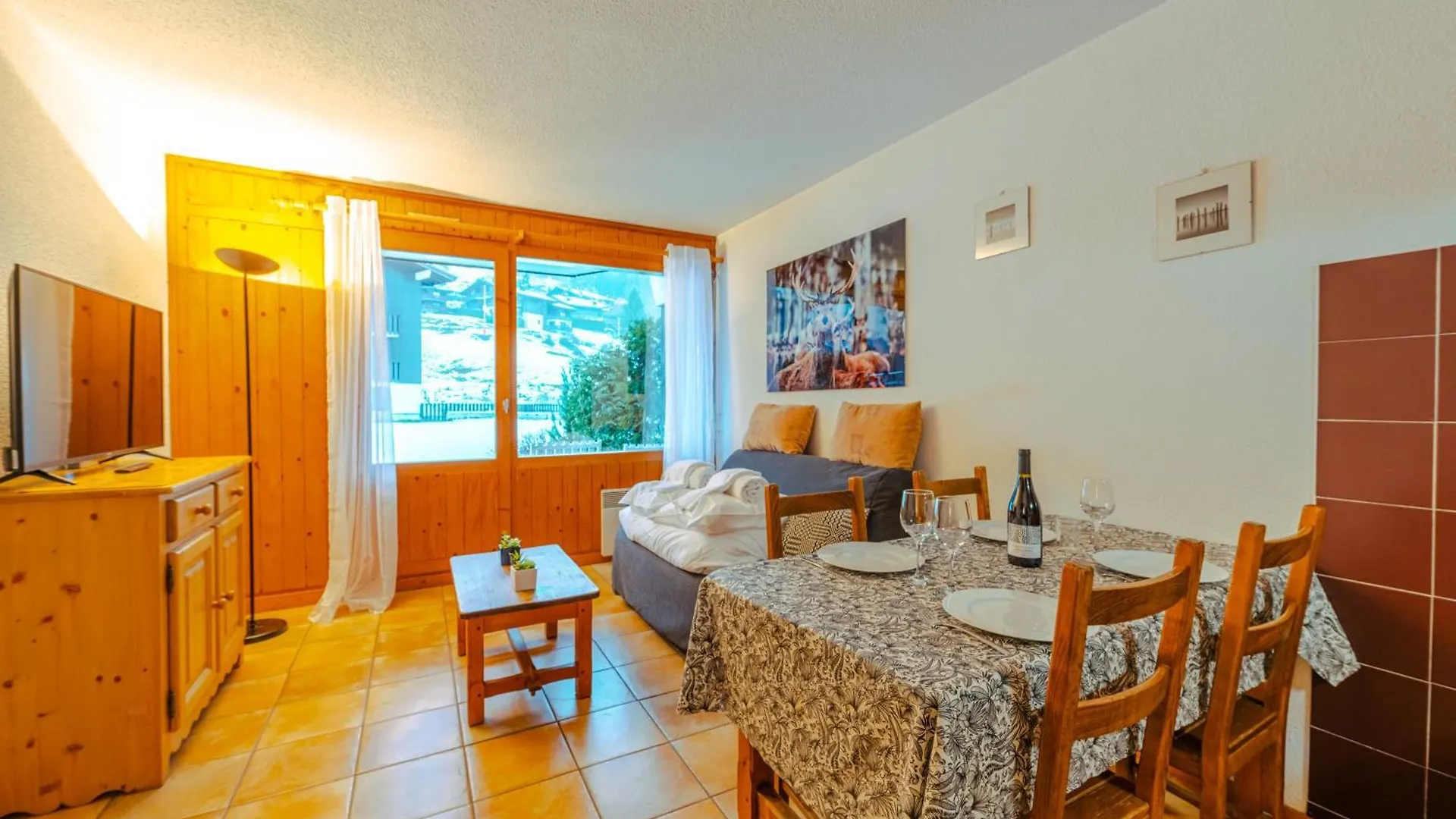Appartement Rdc Prarion Ski In - Ski Out - Happy Rentals Les Houches France